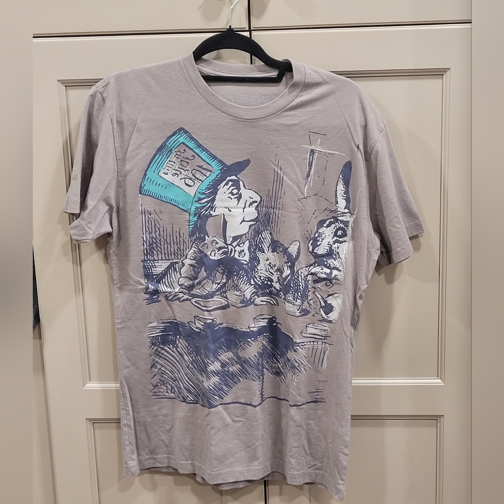 Medium Mad Hatter t-shirt from Out of Print